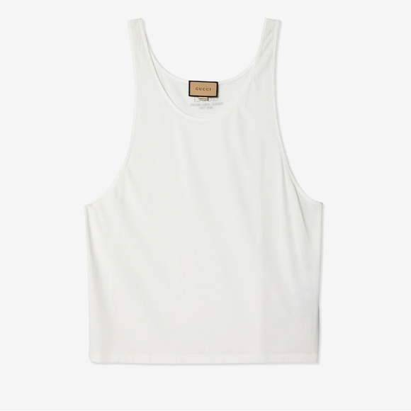 - Gucci Cotton Jersey tank top - size small - NWT